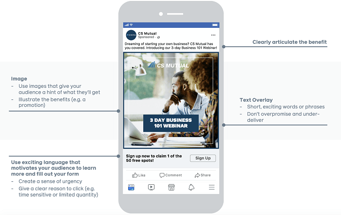 Quảng cáo thế hệ chính trên Facebook