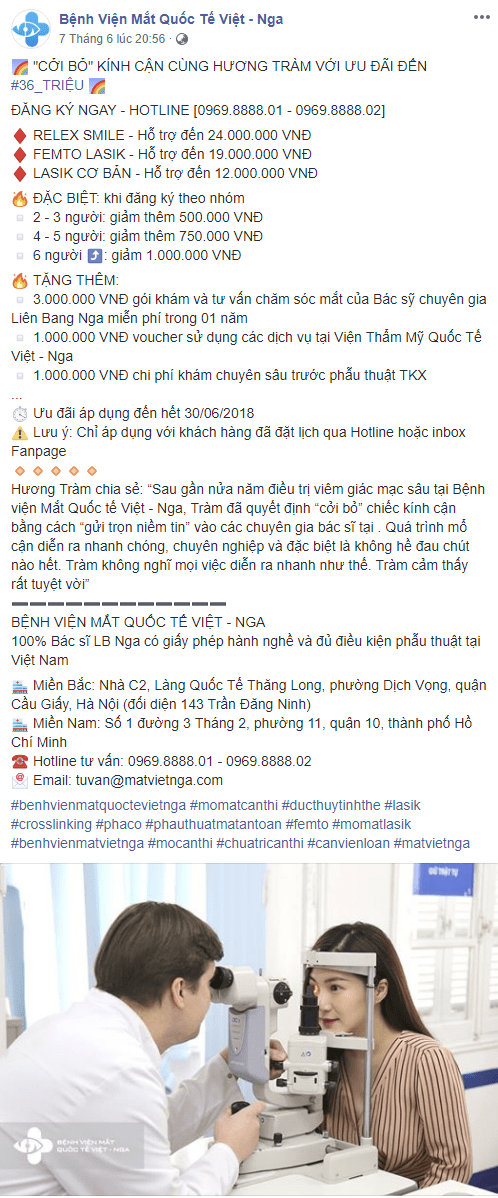 mẫu bài viết quảng cáo hay 06