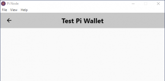 Wallet Test Pi 1