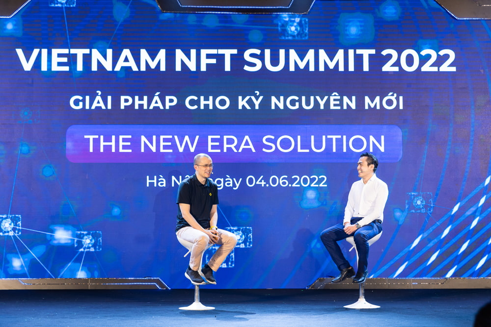 Ceo Binance Cz Tai Viet Nam Nft Summit Vietnam096716109078