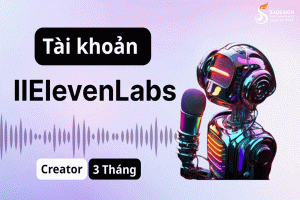 Tài khoản Elevenlabs Creator